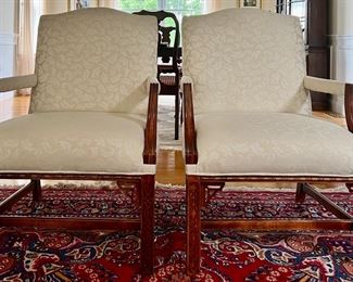 (2) Paine Furniture Armchairs