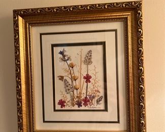 Framed Dried Flowers