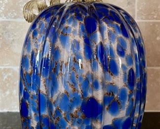 Art Glass Pumpkin