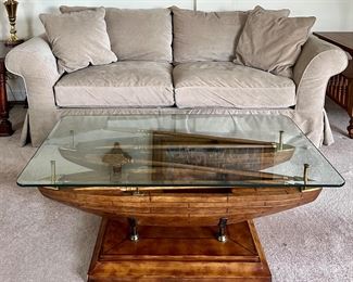 Double Dory Coffee Table