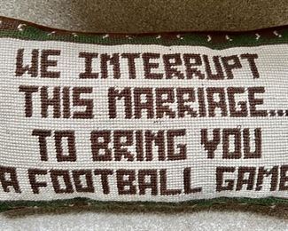 Needlepoint Pillow