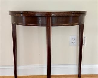 Brandt Furniture Demilune Table