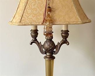Decorative Lamp with Beaded Tassel