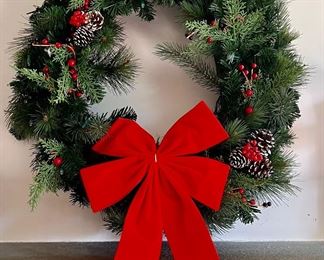 Faux Xmas Wreath