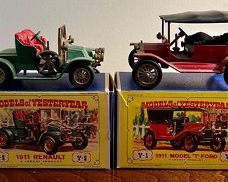 Models of Yesteryear Cars