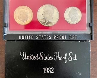(2) 1982 United States Proof Sets