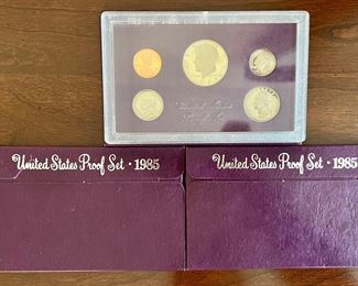 (3) 1985 United States Proof Sets
