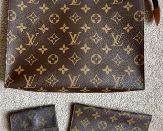 Louis Vuitton Cosmetic Bag, Key Holder & Checkbook Cover