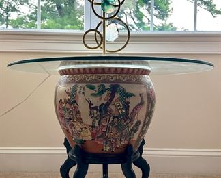 Asian Inspired Side Table