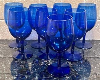 (8) Wine Glasses