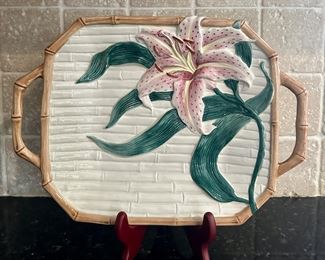 Fitz & Floyd Lily Platter