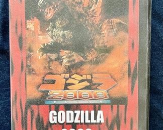 Godzilla 2000 Millennium VHS Tape