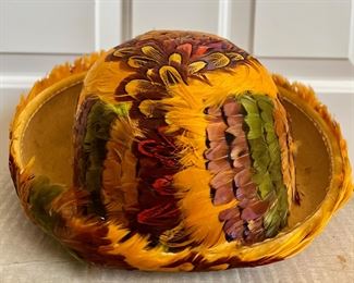 Terry Sales Corp. Feather Hat