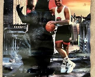 Godzilla vs. Barkley Poster