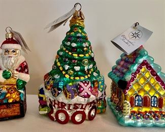 Christopher Radko Xmas Ornaments