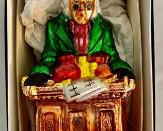 Christopher Radko Scrooge Ornament