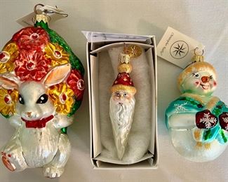 Christopher Radko Xmas Ornament