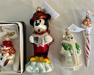 Christopher Radko Xmas Ornaments