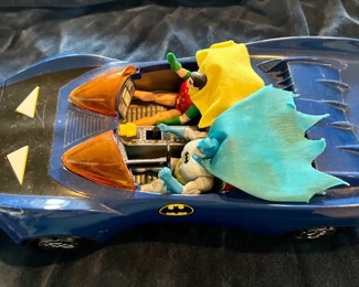 Batmobile with Batman & Robin