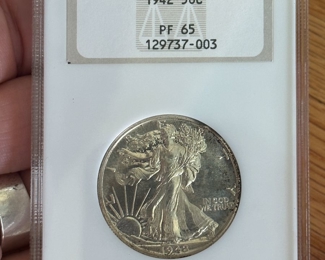 1942 50C Coin