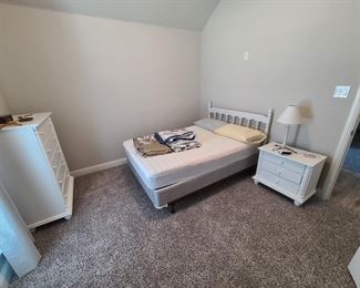 Full Bed with Chest and End Table