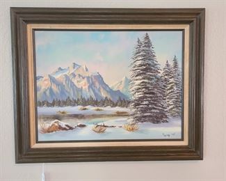 Jerry Skinner Oil Painting