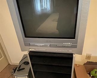 Toshiba DVD/VHS/TV combo.