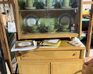 Here is the china cabinet that matches the dining table and chairs.  