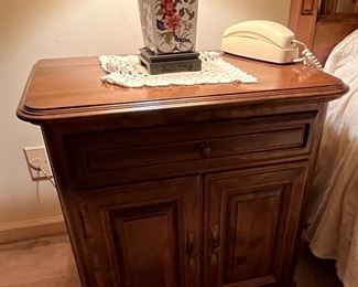 Bedside Table in Main Suite area.