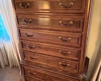 Large chest of drawers - Ethan Allen.  Matches the rest of the main suite furniture.