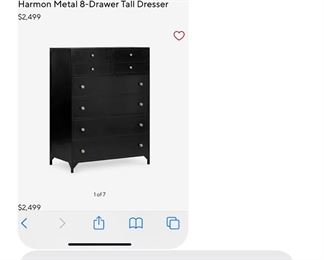 Pottery Barn dresser 