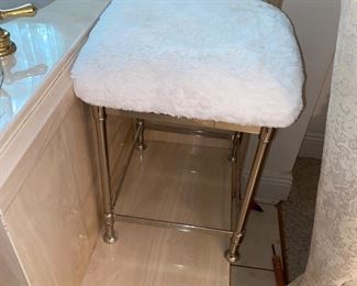 Here is the other vanity stool I told you about