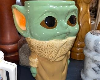 Baby Yoda coffee mug