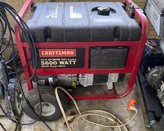 Craftsman generator