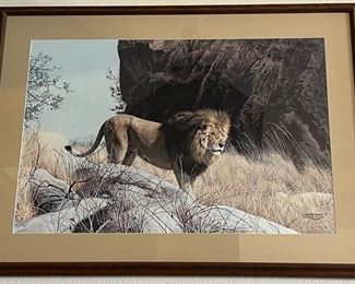 Art Charles Frace' "Mighty Warrior" Ltd Ed Print