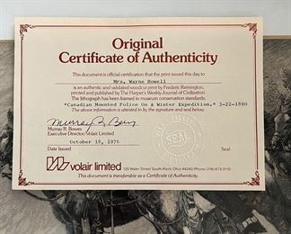 Canadian Mounted Police...