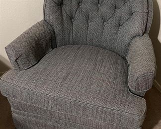 Boudoir Chairs Woodmark Originals Swivel Rocker x 2 