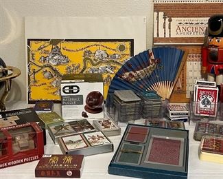 Assorted Games, Playing Cards from all over the World, Nutcrackers