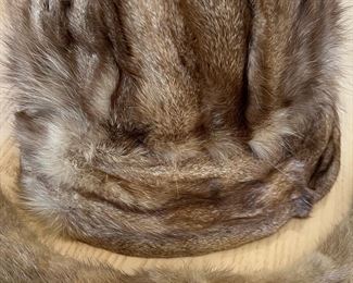 Mink Hat and Collar