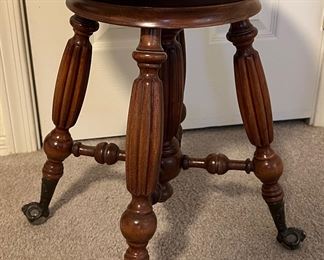 Vintage Piano Stool

