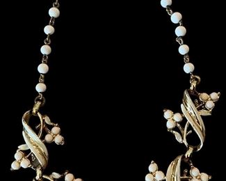 Vintage Choker and Clip-on Earrings