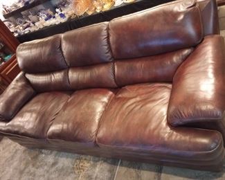 Leather sofa