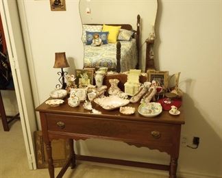 Antique vanity, ...