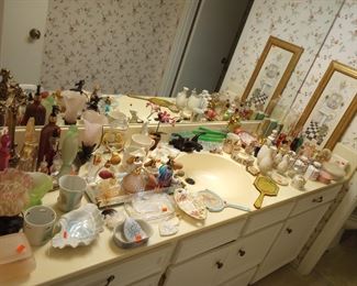 Perfume bottles, ...