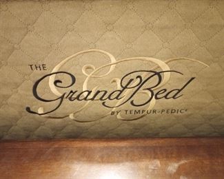 The Grand Bed by Tempur-pedic Queen size.