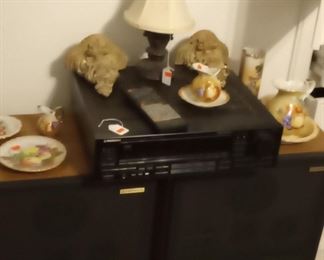 Vtg. Pioneer stereo and speakers, ...