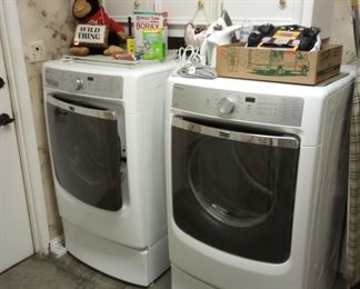 Maytag Maxima Steam XL washer and dryer, ...