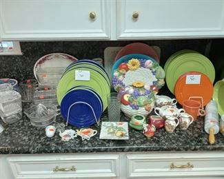 Fiesta, Rachel Ray, refrigerator dishes, ...