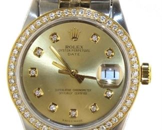 1969 Rolex Oyster Date 34mm 15000, A.M. Dial