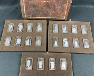 (24) 1oz Silver Bars, Profiles of the West Vintage